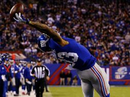 Odell ha sido el jugador más destacado de la pobre temporada de los Gigantes. AFP / A. Bello