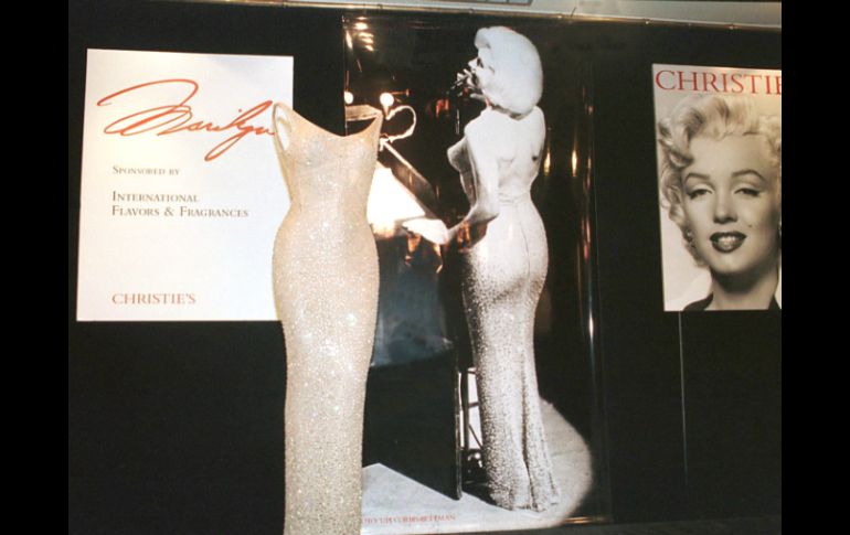 Monroe posó para el fotógrafo estadounidense Richard Avedon con ese vestido. NTX / ARCHIVO