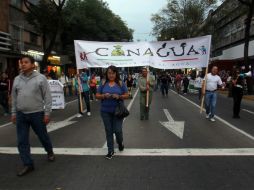 A pesar de la reubicación de Acasico, gente de Temacapulín sigue manifestándose en contra de la Presa. EL INFORMADOR / ARCHIVO