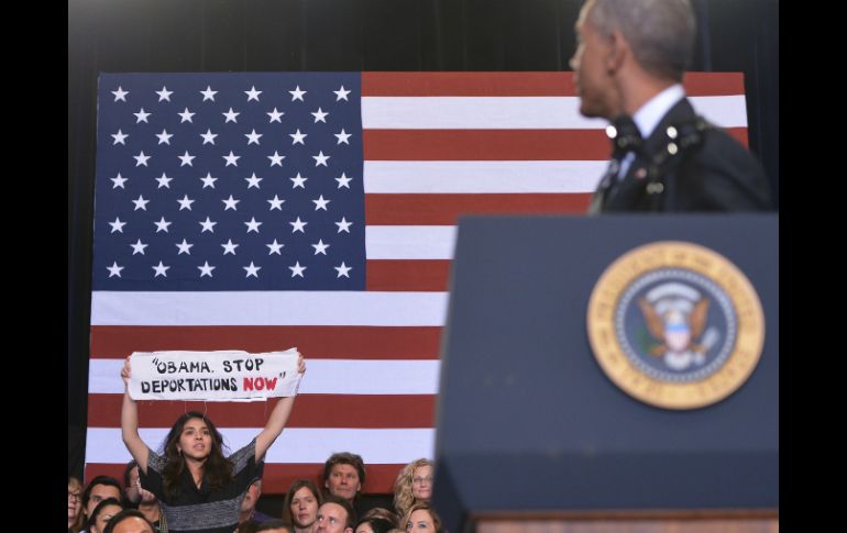 Obama les pidió no recurrir a los gritos e informarse adecuadamente sobre las medidas migratorias. AFP / M. Ngan