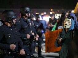 Las protestas por el fallo del jurado sobre el caso Ferguson ha causado movilizaciones en todo el país. AFP / D. McNew