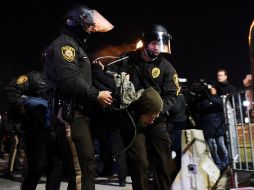 La muerte del joven negro de 18 años, reabre el debate sobre el uso de la fuerza excesiva y la discriminación racial de la Policía. AFP / J. Samad