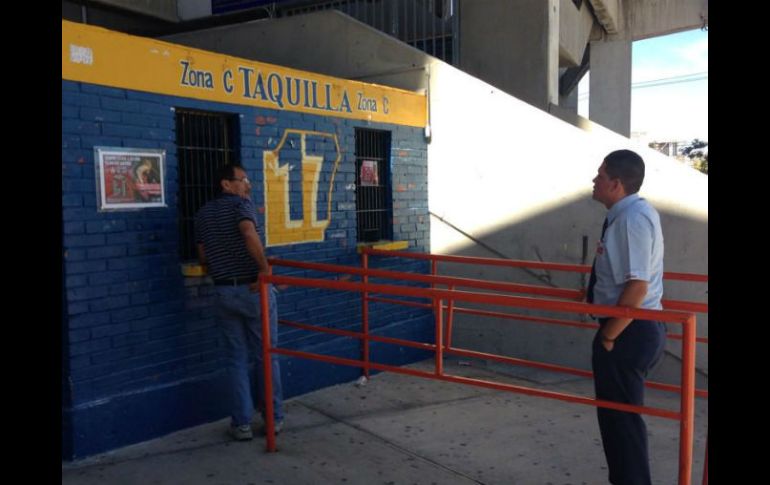 Imagen de las taquillas del estadio Jalisco. EL INFORMADOR / R. Alarcón