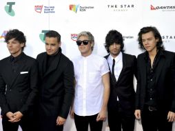 La agrupación One Direction no fue tan espectacular, sin embargo bastó para hacer de lado a la cantante estadounidense. EFE / J. Carrett