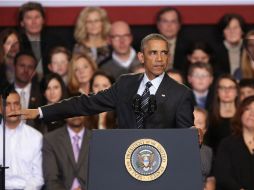 Obama destaca que a lo largo de su historia, Estados Unidos ha recibido las aportaciones de toda la gente que llama al país su hogar. AFP / ARCHIVO