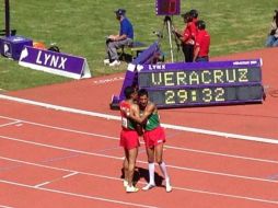 Barrios y Romero habían asegurado medalla por los abandonos de los demás competidores. TWITTER / @Conade