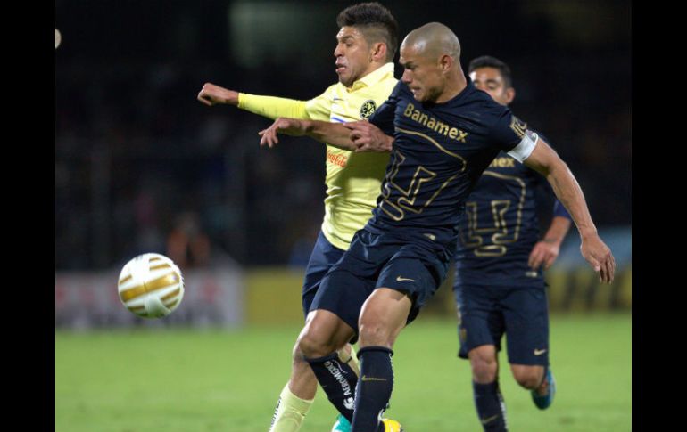 Las Águilas perdieron 0-1 ante Pumas en el primer juego de la Liguilla. MEXSPORT / B. Maldonado