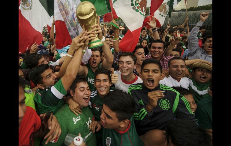 Los cuatro mexicanos fueron detenidos al termino del partido entre México y Holanda en el Mundial de Brasil 2014. EL INFORMADOR / ARCHIVO