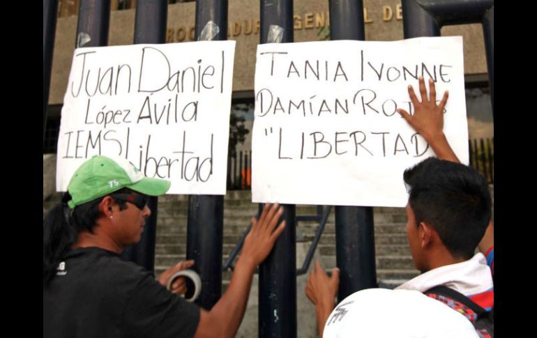 Once personas fueron consignadas por las manifestaciones en el Zócalo del 20 de noviembre. SUN / ARCHIVO