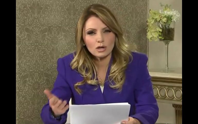 Angélica Rivera explicó en un video cómo fue que obtuvo la mansión. YOUTUBE / Angelica Rivera