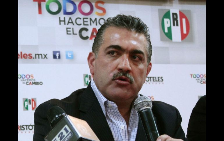 Hugo Contreras, dirigente del PRI Jalisco. El tricolor encabezará 28 de las 38 alianzas municipales con el PVEM. EL INFORMADOR / ARCHIVO