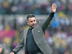 El técnico de las Águilas, Antonio Mohamed, ha perdido la confianza de muchos aficionados azulcremas. MEXSPORT / O. Aguilar