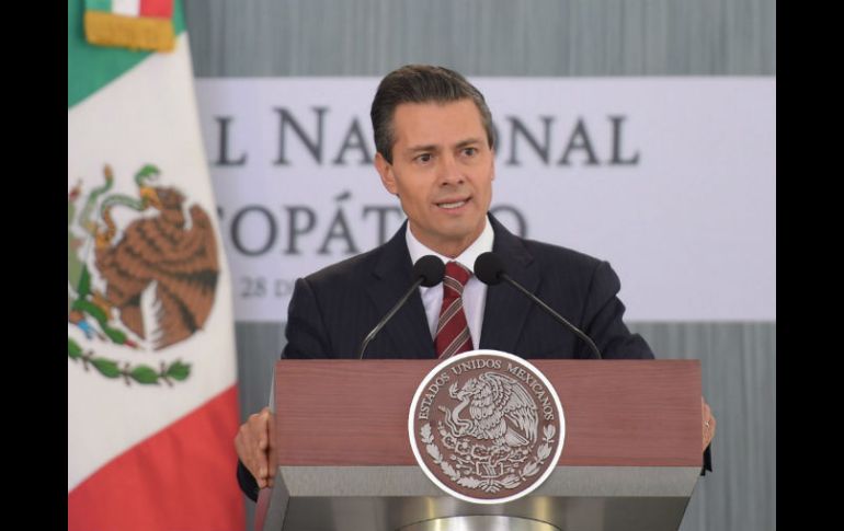 Varios actores políticos denunciaron que en su llamado por la seguridad a Enrique Peña Nieto le hicieron falta autocríticas. NTX / ESPECIAL