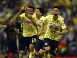 Los azulcrema son los primeros en llegar a las semifinales del Torneo Apertura 2014. AFP / A. Estrella