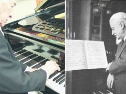 Dos personajes que son orgullo en sus respectivos estados y a nivel nacional, el pianista Vázquez y el compositor Ponce. ESPECIAL / CORTESÍA FAMILIA VÁZQUEZ