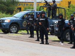 Los elementos de la Policía Federal apoyarán a los estatales frente a cualquier situación de emergencia. NTX / ARCHIVO