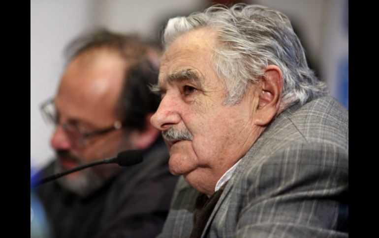 El presidente Mujica, entrega el cargo el 1 de marzo próximo a su sucesor Tabaré Vázquez. EFE / ARCHIVO