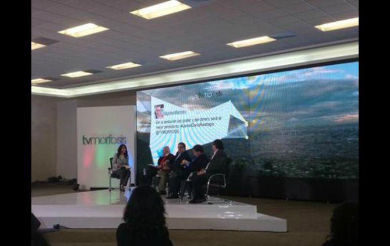 El debate 'Los desafíos de la producción audiovisual en Iberoamérica' se realizó en el foro TvMorfosis. EL INFORMADOR / M. Morales