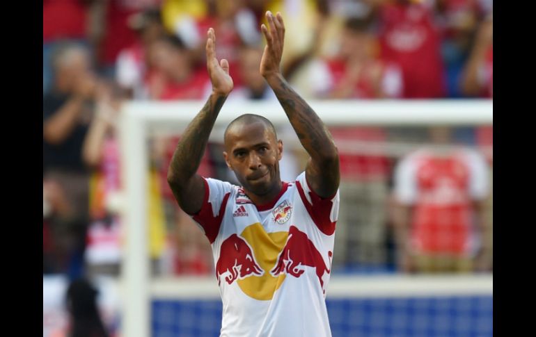 Henry anunció que deja los NY Red Bulls, equipo en que militaba en la MLS. AFP / D. Emmert