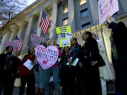 Las protestas pacíficas por el caso continúan en diferentes estados. AP / J. Magana