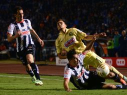 .Con la derrota de 3-0, Monterrey está obligado a ganar en el Azteca por cuatro goles y no recibir ninguno. MEXSPORT / L. Fuentes