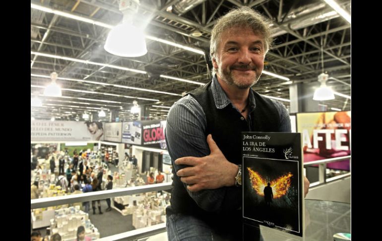 John Connoly, autor dublinés, recurre a historias detectivescas que —al parecer— encantan a los lectores mexicanos. EL INFORMADOR / E. Barrera