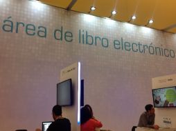 En la FIL existe el Área de Libro Electrónico, en el Área Internacional de Expo Guadalajara. ESPECIAL / MAR ADENTRO