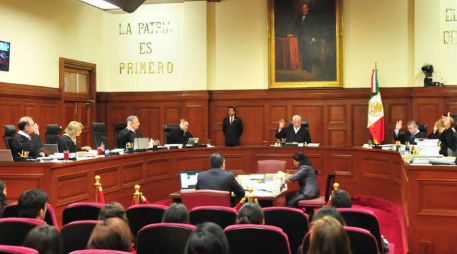 Seis de los 10 ministros de la Suprema Corte buscarán la presidencia para el periodo 2015-2019. NTX / ARCHIVO