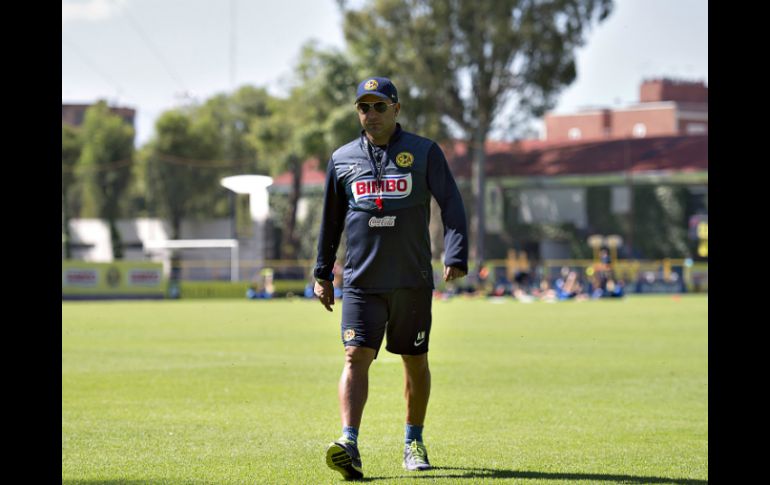 El director amarillo había mencionado su interés por permanecer con las Águilas. MEXSPORT / ARCHIVO