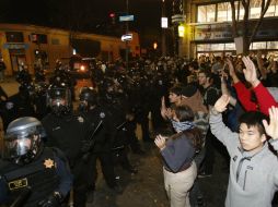 Miles de manifestantes han protestado de forma pacífica en Nueva York y otros lugares de Estados Unidos. AFP / S. Lam