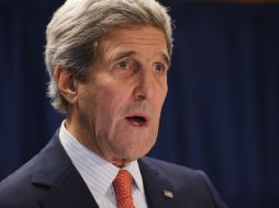 John Kerry destaca la importancia de que el reporte haya sido publicado. AFP / M. Ngan