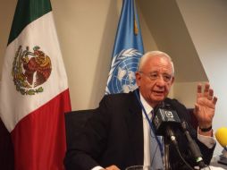 El ministro presidente de la SCJN, Juan Silva Meza, admite que en el campo de los derechos humanos existen dos realidades en México. NTX / ARCHIVO