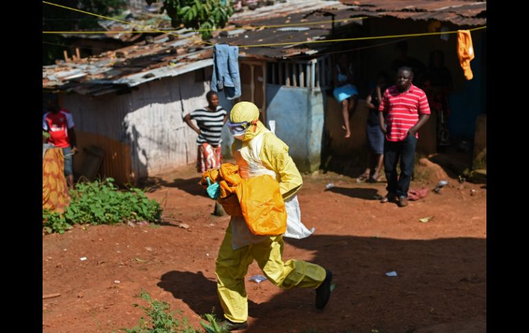 El brote de ébola ha causado no sólo la muerte de más de seis mil personas en África Occidental. AFP / F. Leong