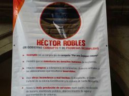 La obra inconclusa del Hospitalito y las compras a sobreprecio de luminarias, entre las denuncias al alcalde hechas por el regidor. TWITTER / ‏@augustovalencia