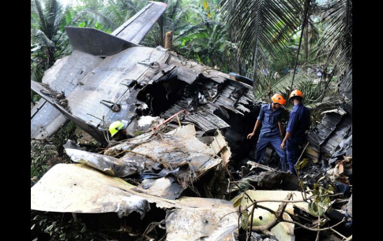 La Fuerzas Armadas de Sri Lanka han perdido siete Antonoy-32 en nueve años. AFP / I. S. Kodikara