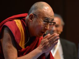 'La inteligencia artificial quizás puede ser muy grande, pero es imposible que sea mejor que la mente humana', Dalai Lama. AFP / A. Solaro