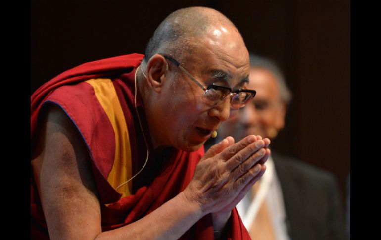 'La inteligencia artificial quizás puede ser muy grande, pero es imposible que sea mejor que la mente humana', Dalai Lama. AFP / A. Solaro