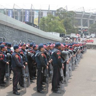 Más de cuatro mil policías vigilarán la final en el Azteca