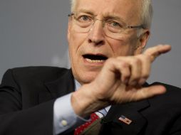 Cheney, quien fuera mano derecha del expresidente Bush hace las declaraciones en televisión. AFP / J. Watson