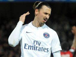 Ni Zlatan pudo evitar el tropiezo del equipo parisino. AFP /