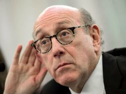 Kenneth Feinberg da la información sobre el programa de compensación a víctimas. AFP / ARCHIVO