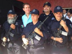 Elementos de la Fuerza Rural, Autodefensas y autoridades sostuvieron una reunión por más de cuatro horas. NTX / ARCHIVO