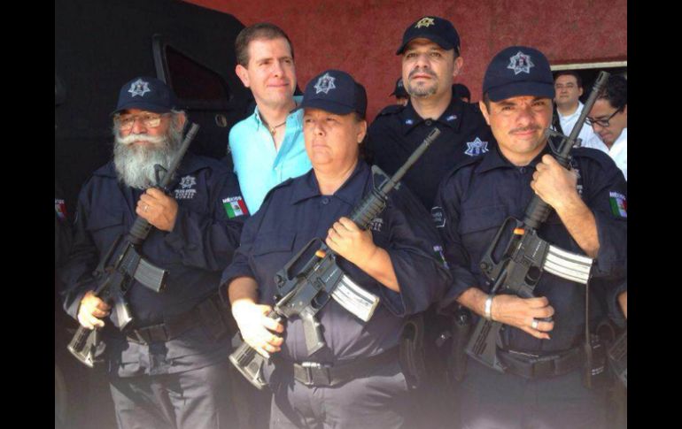 Elementos de la Fuerza Rural, Autodefensas y autoridades sostuvieron una reunión por más de cuatro horas. NTX / ARCHIVO