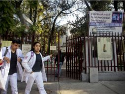 Las actas de entrega-recepción fueron firmadas por alumnos de cada escuela IPN. SUN / F. Ramírez