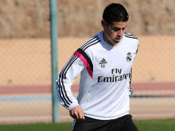 James regresa a la práctica después de 11 días. EFE / M. Messara