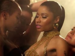 Nicki Minaj ocupa el primer lugar de la lista por su trabajo en el tema 'Anaconda'. YOUTUBE / NickiMinajAtVEVO