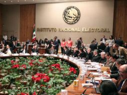 El pleno del organismo avaló asimismo las 16 medidas de racionalidad y disciplina presupuestaria. TWITTER / @INEMéxico