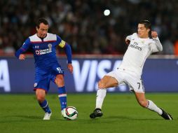 Si Gerardo Torrado hubiera anotado el penalti al Real Madrid llevaría ya tres goles en Marruecos 2014. MEXSPORT / M. Ashton