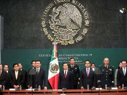 Enrique Peña Nieto encabeza la XXXVII Sesión del Consejo de Seguridad Pública. SUN / L. Godínez