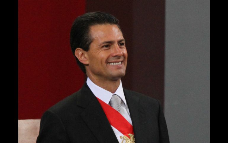 El Presidente Enrique Peña Nieto realizó 11 giras internacionales y recibió 44 visitas de jefes de Estado en el 2014. NTX / ARCHIVO